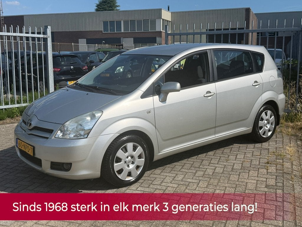 Toyota Verso 1.8 VVT-i Sol 7PERSOONS! Airco l Cruise l Elek, Auto's, Toyota, Bedrijf, Te koop, Verso, ABS, Airbags, Airconditioning