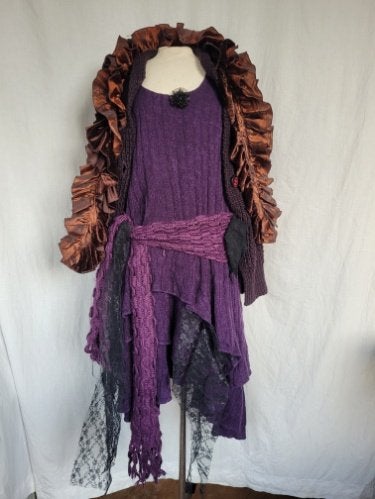 Gave paarse heks maat M/L met NIEUWE heksenhoed!, Kleding | Dames, Carnavalskleding en Feestkleding, Maat 38/40 (M), Carnaval