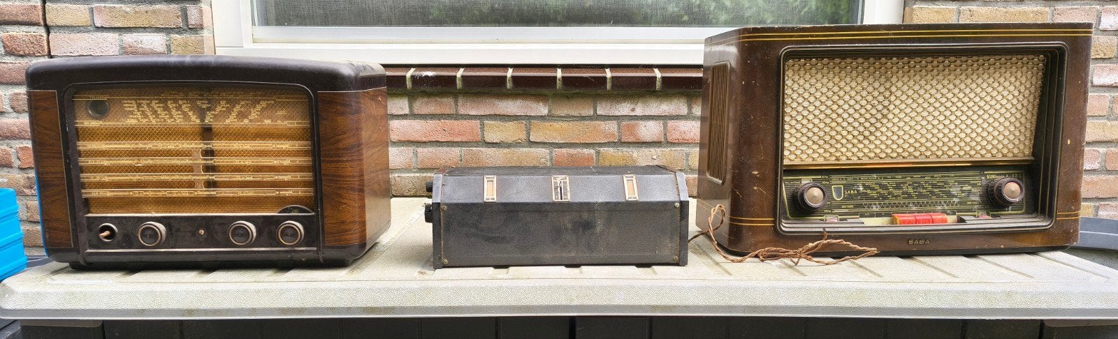 3 Oude Radio's - Niet Getest, Uit Nalatenschap, Ophalen, Radio