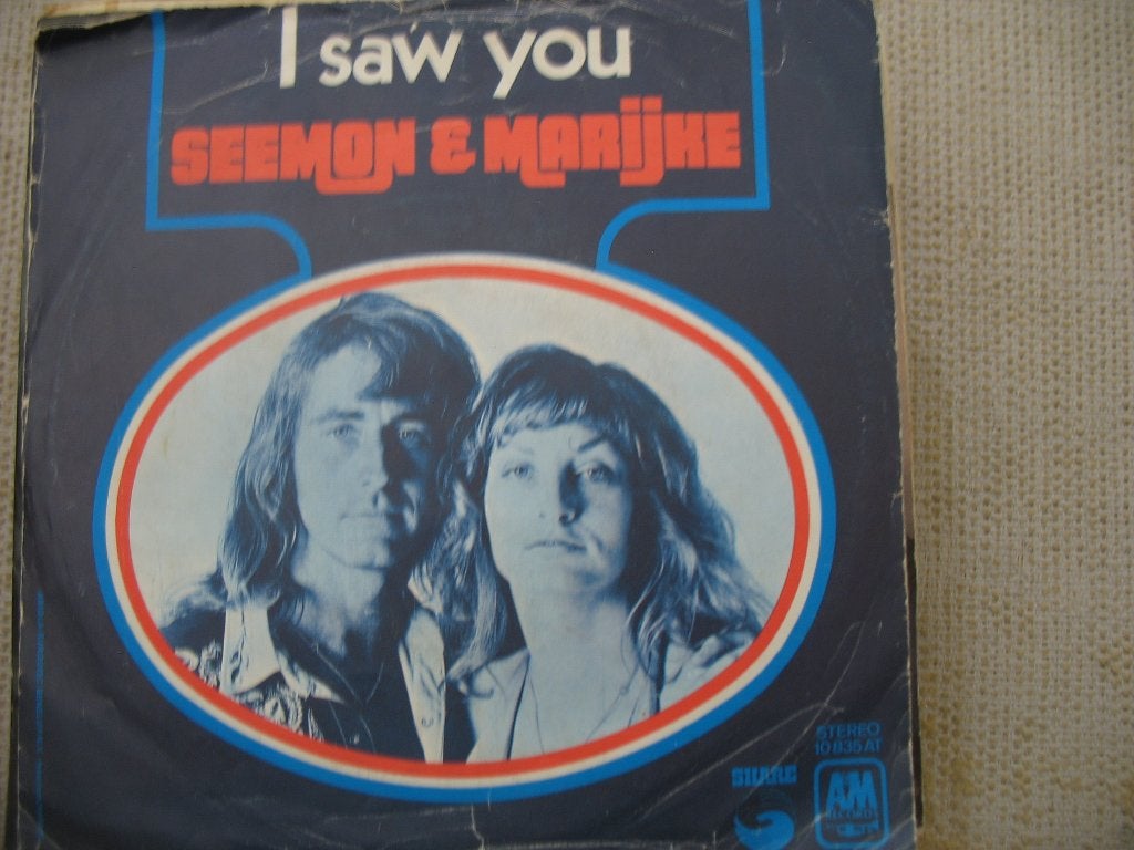 Single-Sale; Seemon & Marijke - I saw you, Ophalen of Verzenden, Gebruikt, 7 inch, Pop