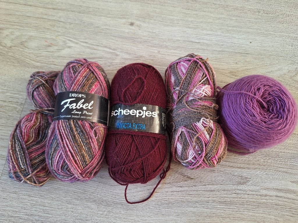 Drops Fabel en Scheepjes sokkenwol, Ophalen of Verzenden, Nieuw, Breien of Haken, Wol of Garen
