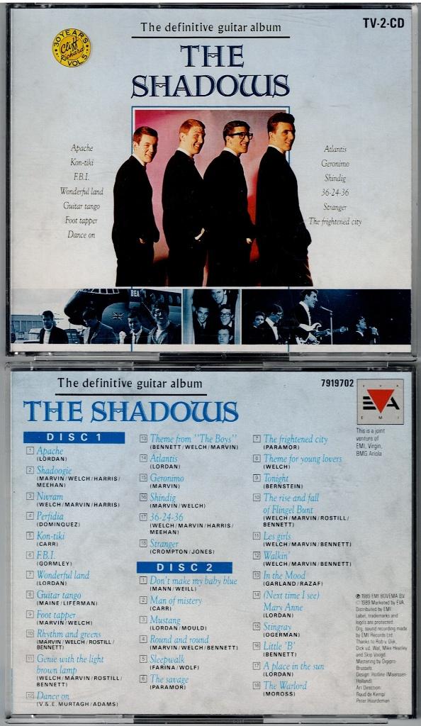 THE SHADOWS The definitive guitar album, Ophalen of Verzenden, Zo goed als nieuw
