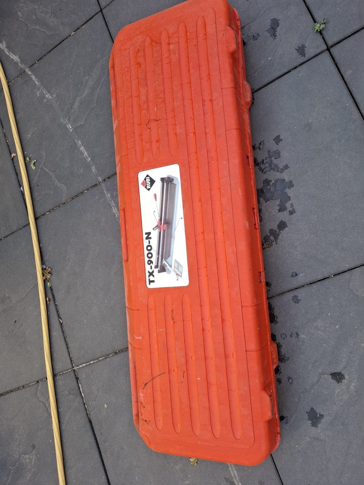 Rubi TX-900-N Tegelsnijder in koffer, Doe-het-zelf en Verbouw, Gereedschap | Handgereedschap, Ophalen, Gebruikt, Snijgereedschap