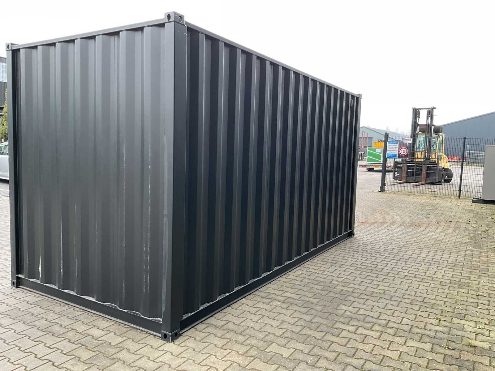 Rhino-Cross-Containers 16ft Mini container met deur en raam