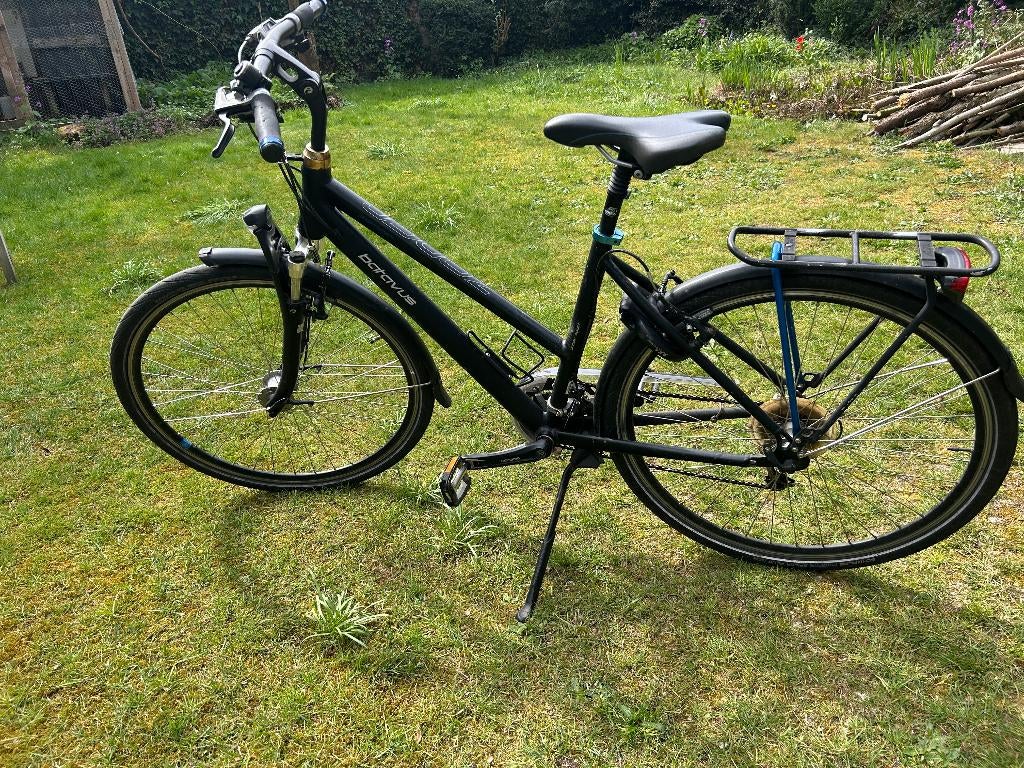 Sportieve damesfiets, Ophalen, Gebruikt, Velgrem, 47 tot 50 cm