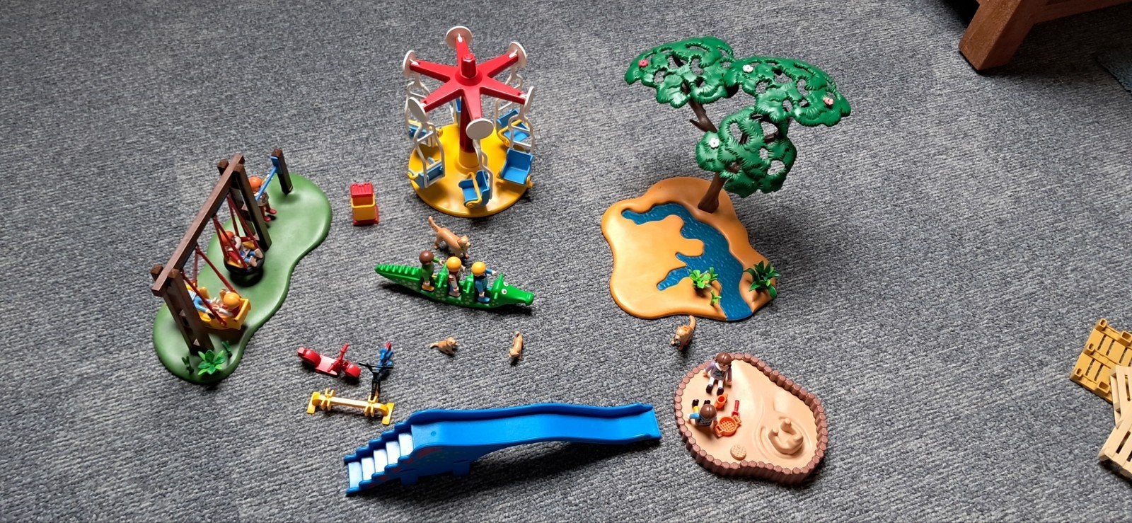 Speeltuin playmobil, Gebruikt, Onderdelen, Zelf te bouwen, Handmatig