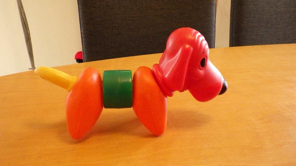 retro puzzelhond van tupperware, Verzamelen, Ophalen of Verzenden, Overige typen