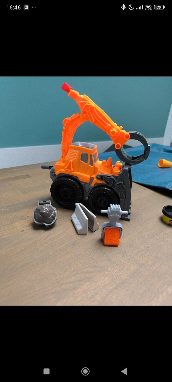 Graafmachine speelgoed met accessoires, Ophalen of Verzenden, Gebruikt, Overige merken