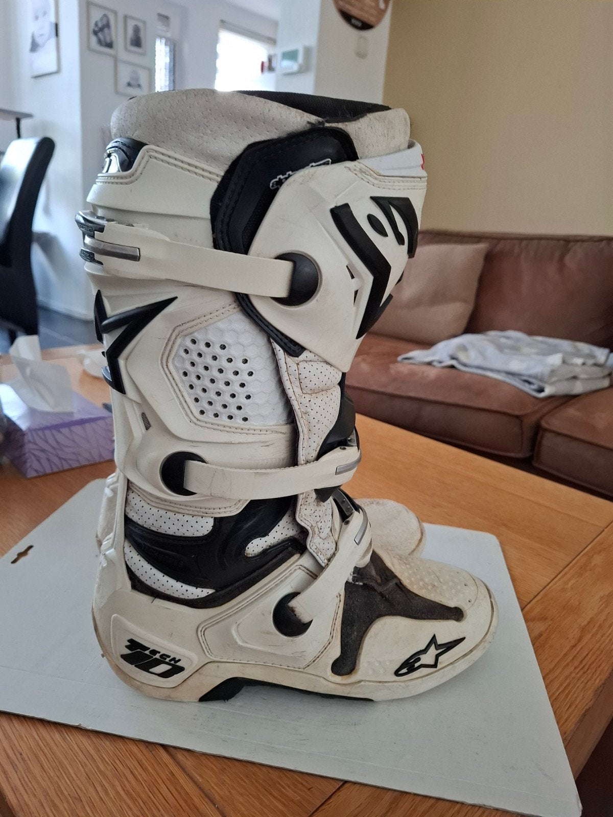 Crosslaarzen merk Alpinestars maat 44.5, Ophalen of Verzenden, Tweedehands, Laarzen