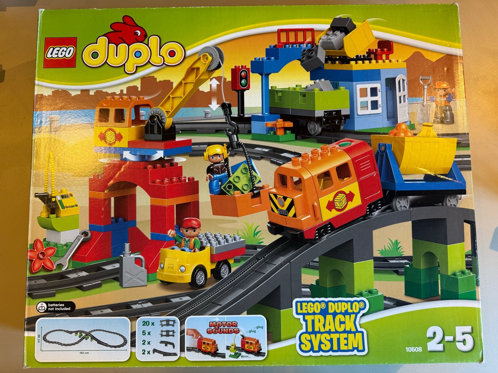 DUPLO Stoomtrein 10508- Complete set met rails