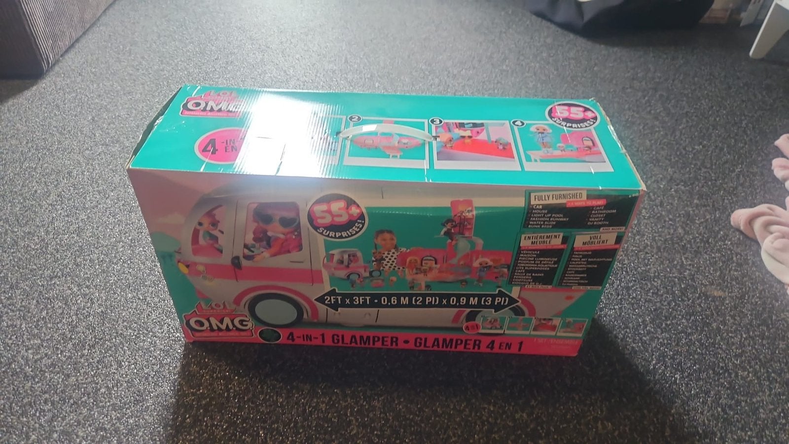 L.O.L. Surprise! O.M.G. 4-in-1 Glamper Camper, Ophalen, Zo goed als nieuw, Meisje