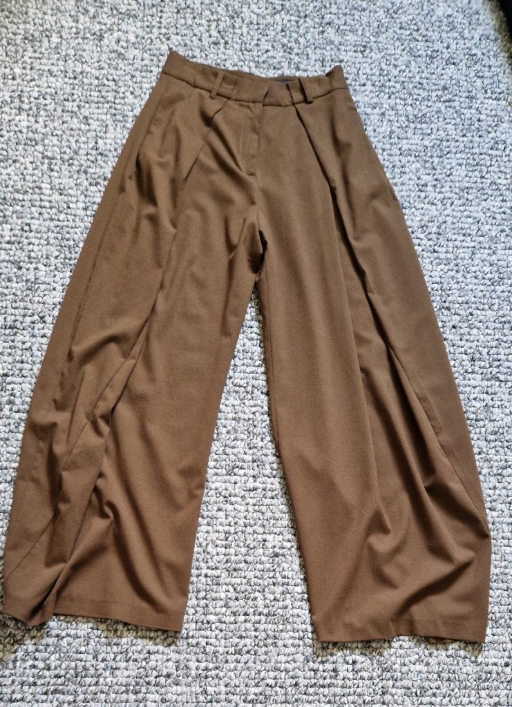 Zara overslagbroek S nieuw bruin, Bruin, Zara, Nieuw, Ophalen of Verzenden