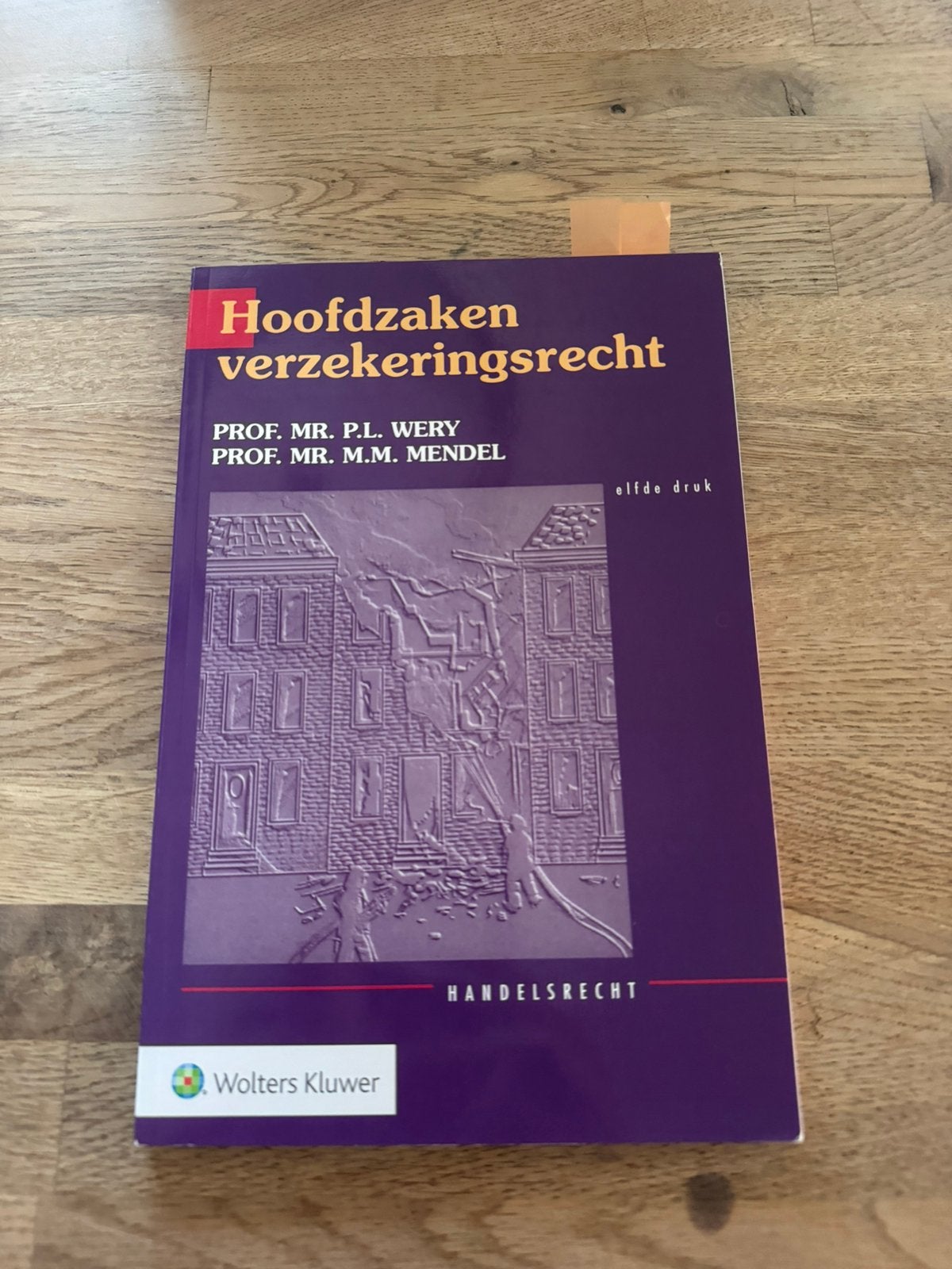 Hoofdzaken Verzekeringsrecht (11e druk), Boeken, Ophalen of Verzenden, Zo goed als nieuw, WO