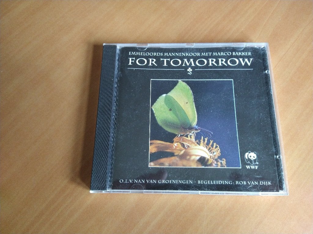 CD Émmeloords Mannenkoor met Marco Bakker. For Tomorrow, Cd's en Dvd's, Cd's | Overige Cd's, Ophalen of Verzenden, Zo goed als nieuw