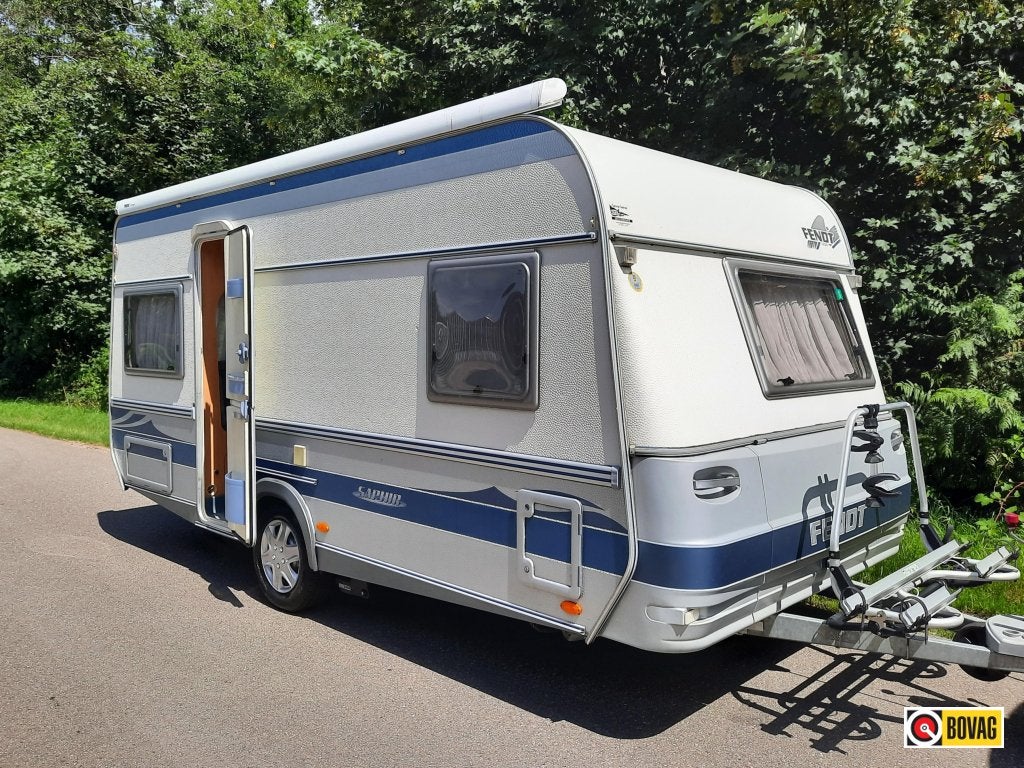 Fendt Saphir 470 TFB Mover Voortent Fietsrek, Caravans en Kamperen, Caravans, Rondzit, Overige typen, Tot en met 4, 1000 - 1250 kg
