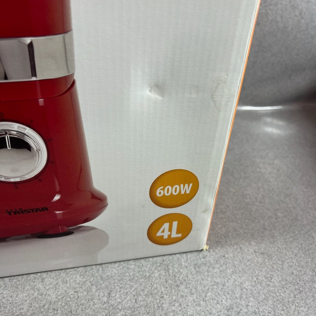 Tristar MX-4170 Keukenmachine Rood | Nieuw in doos | 413702, 4 liter of meer, Nieuw, 3 snelheden of meer, Ophalen of Verzenden