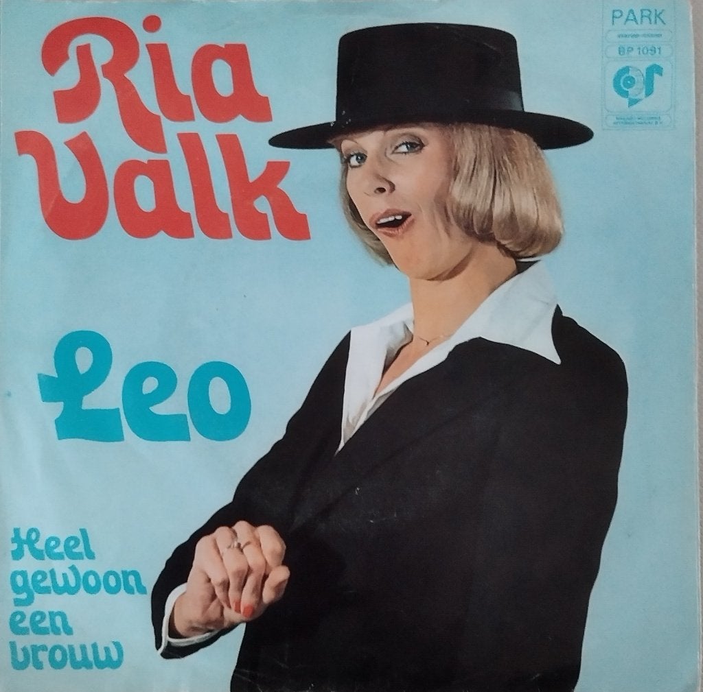 Ria Valk - Leo, 7 inch, Single, Nederlandstalig, Fotohoes