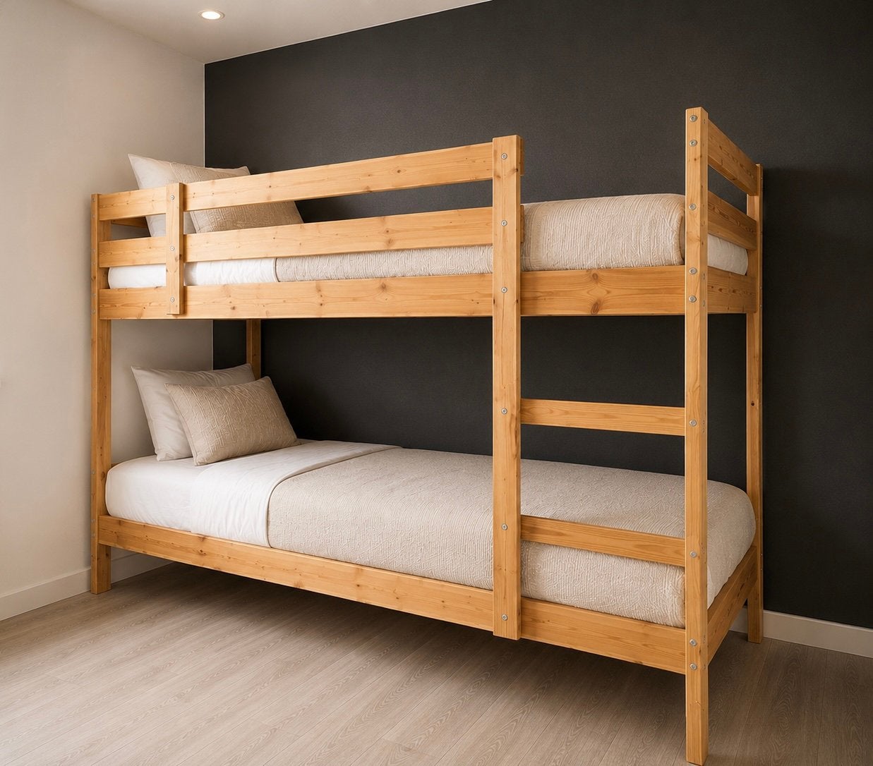 IKEA MYDAL stapelbed – nette staat, Ophalen, 100 cm, 210 cm, Tweepersoons