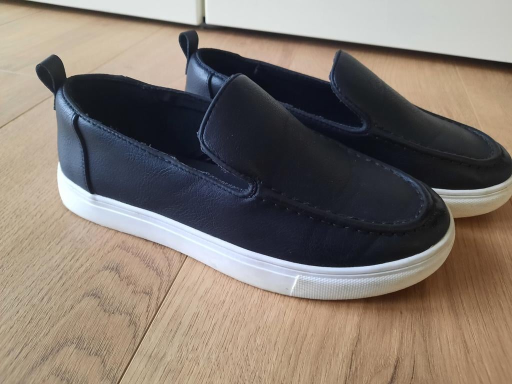 Zwarte nette schoenen voor communie of feest- Maat: 36  ZGAN, Ophalen, Zo goed als nieuw