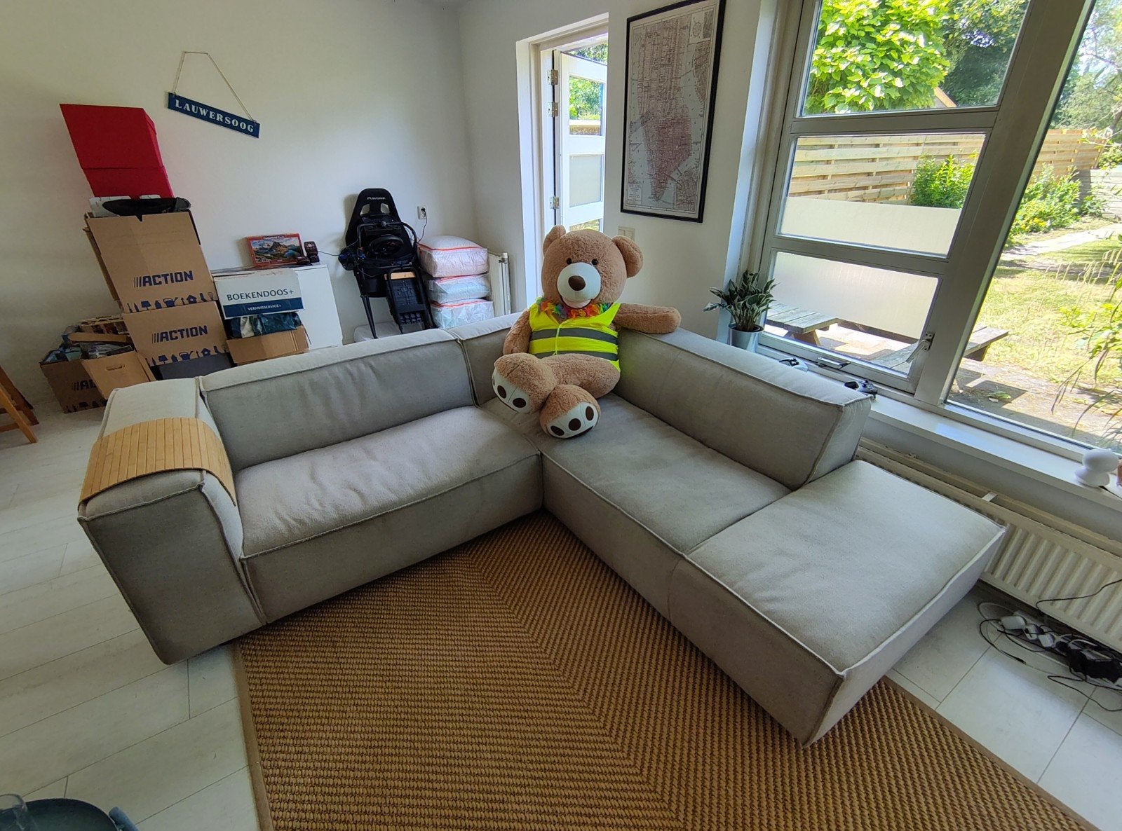 Fest Amsterdam Dunbar hoekbank - Zeer comfortabel, Ophalen, Gebruikt, 100 tot 125 cm, Hoekbank