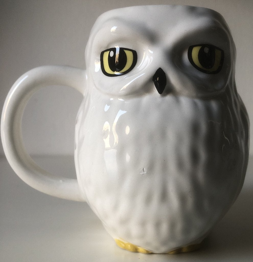 HARRY POTTER - HEDWIG - MOK - 12 CM HOOG, Ophalen of Verzenden, Zo goed als nieuw, Gebruiksvoorwerp