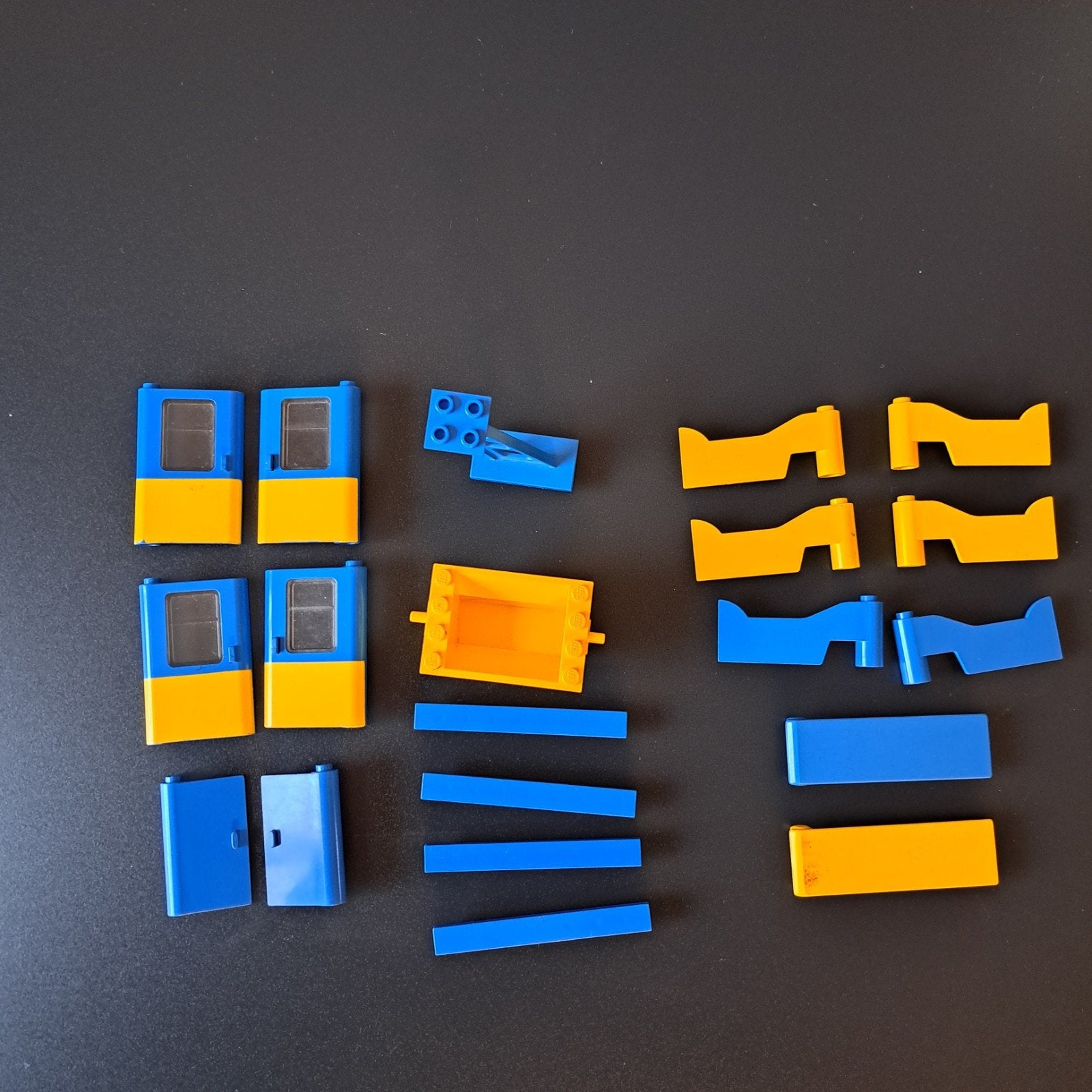 Diverse lego trein onderdelen van set 7710.Diverse lego trei, Ophalen of Verzenden, Zo goed als nieuw, Lego
