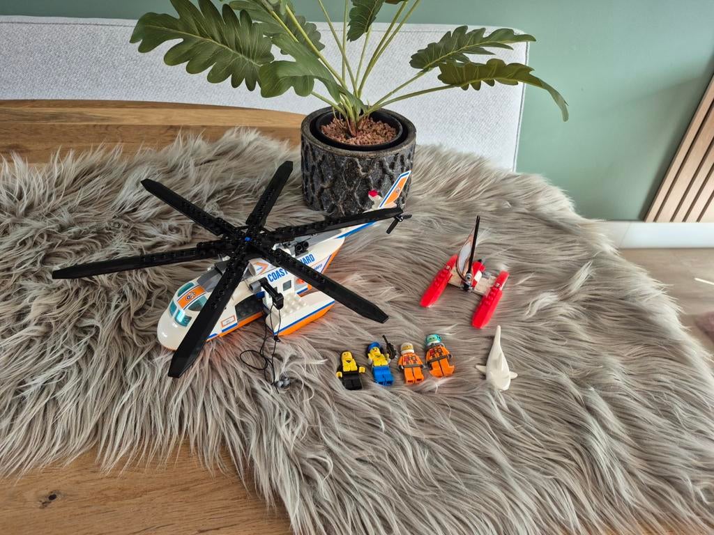 Lego 60013 kustwacht helikopter, Ophalen of Verzenden, Nieuw, Minder dan 10 m²