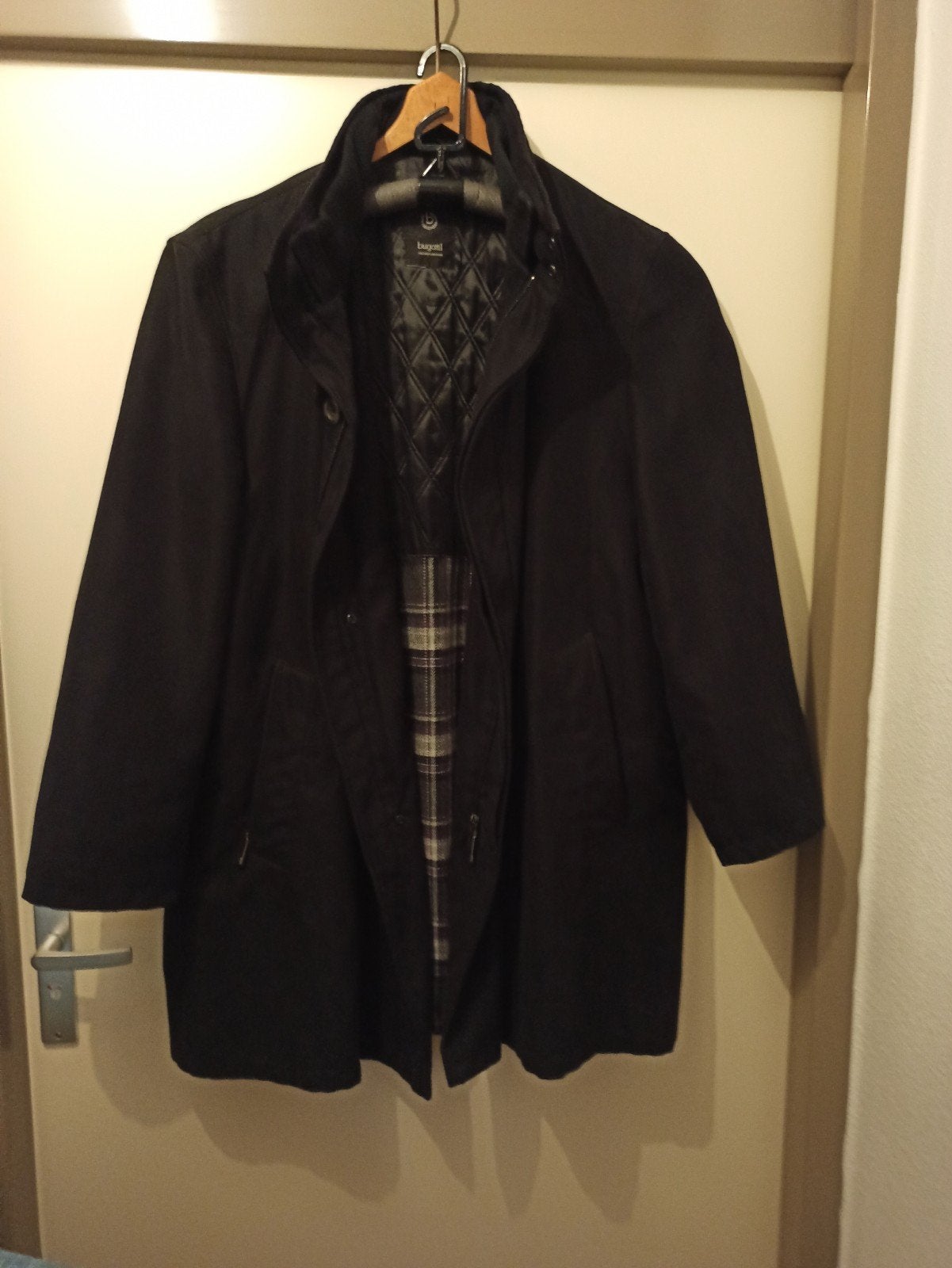 Bugatti winterjas maat 56, Ophalen, Bugatti, Zwart, Maat 56/58 (XL)