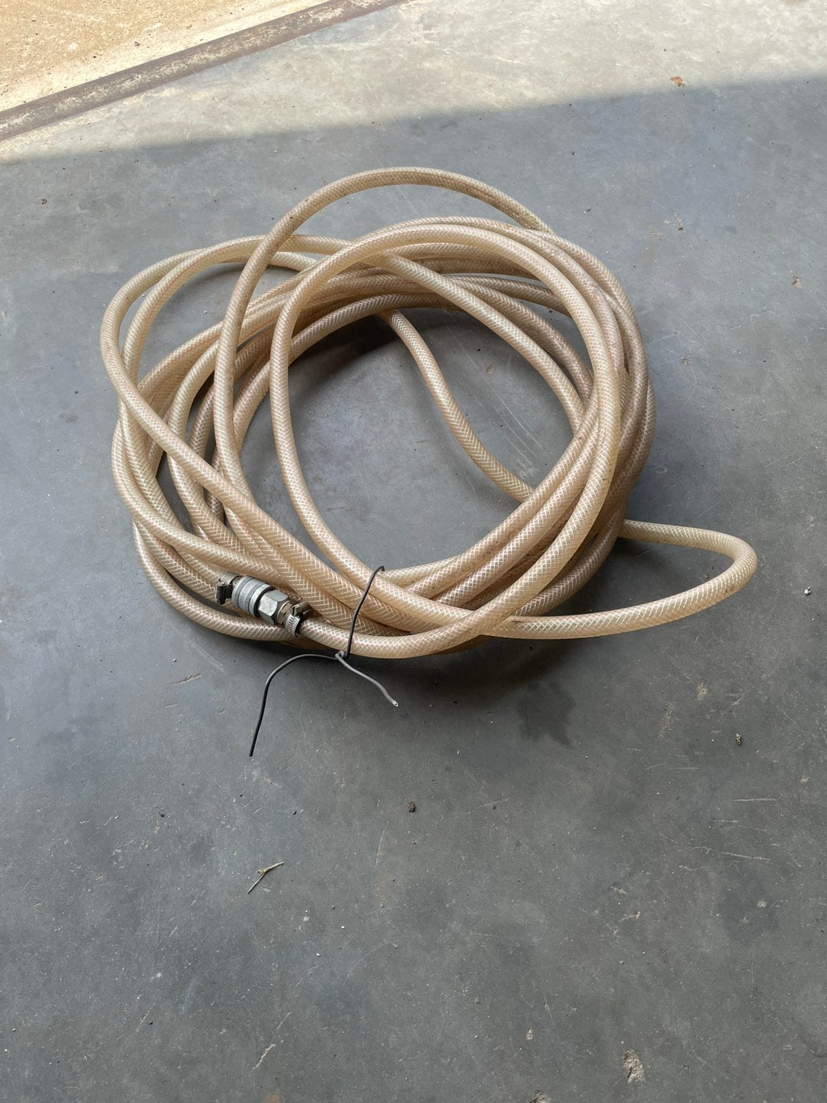Luchtslang 13 meter, Doe-het-zelf en Verbouw, Compressors, 100 liter of meer, Ophalen, Zo goed als nieuw, Minder dan 200 liter/min