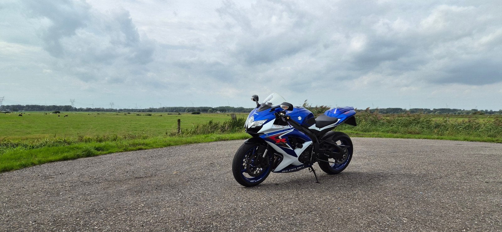 Suzuki GSXR750 K8 2008 - Fijn werkende sportmotor, 4 cilinders, Motorrijbewijs A, Gebruikt, Super Sport