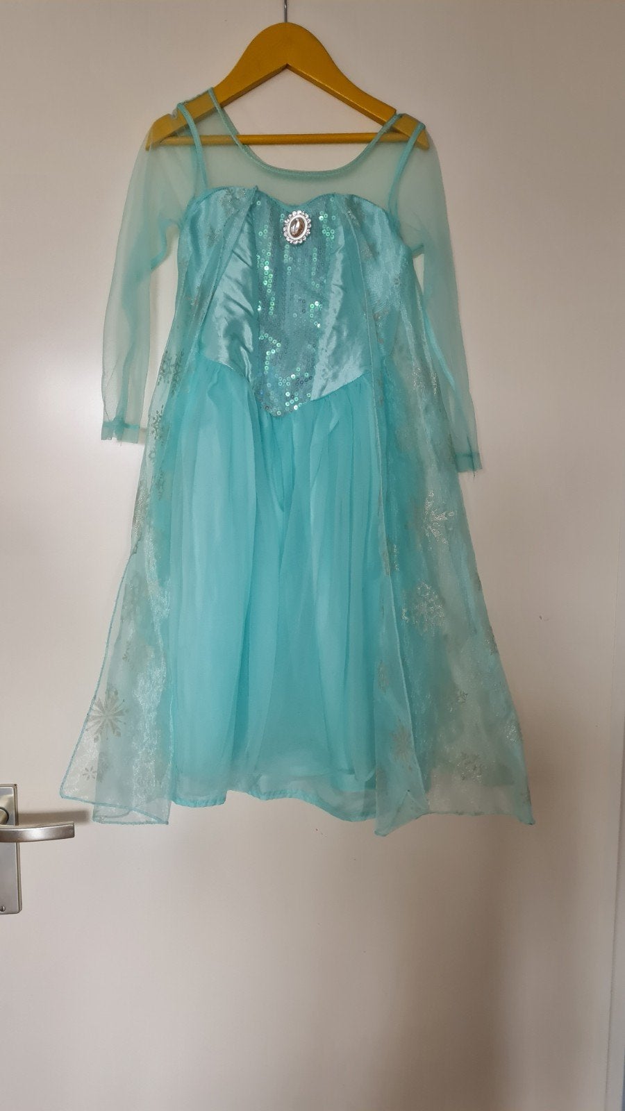 Elsa jurk Frozen H&M maat 122/128, Ophalen of Verzenden