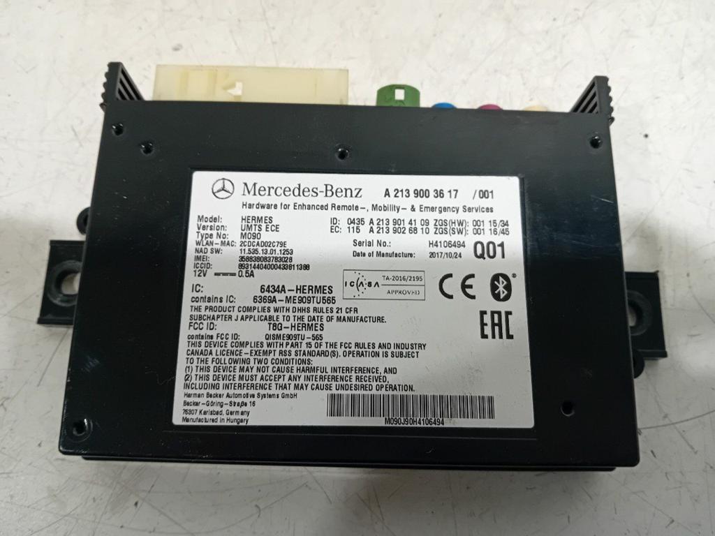 Bluetooth control module Mercedes-Benz A-Klasse, Ophalen of Verzenden, Van der Ven Autorecycling B.V., Onderdelen@venauto.nl, Ettenseweg 76, 4706 PB Roosendaal, The Netherlands