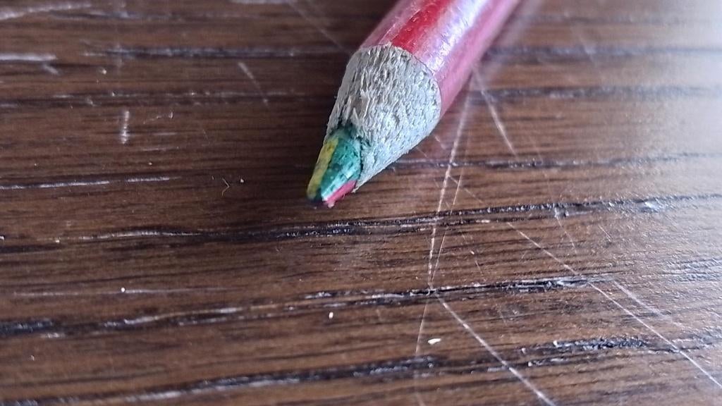 4 kleuren potlood, Verzenden, Zo goed als nieuw, Potlood of Stift