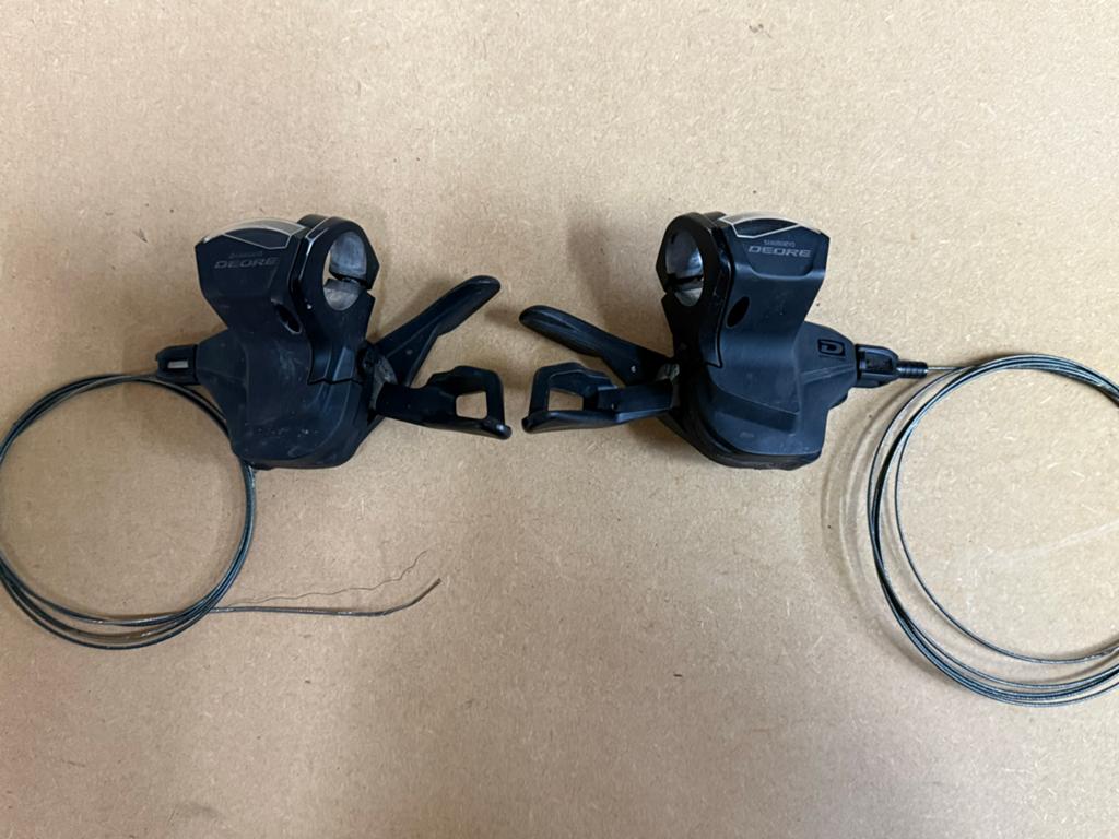 Shimano Deore 10 speed Shifters (Links & Rechts), Ophalen of Verzenden, Zo goed als nieuw