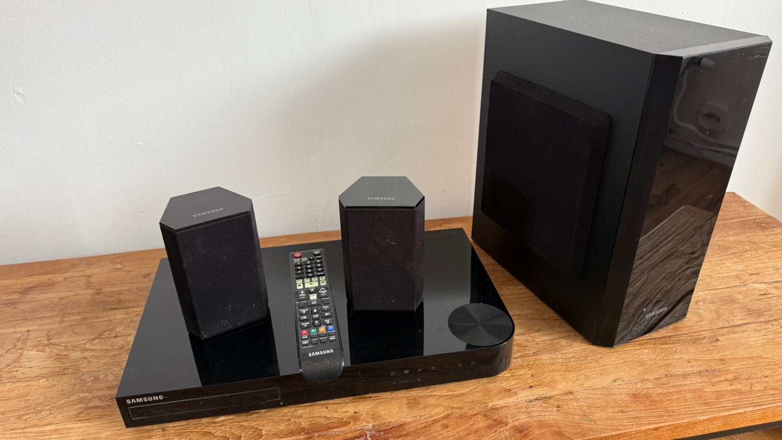Samsung Home Cinema HT-F5200 Blueray/dvd speler, Gebruikt, 2.1-systeem, Dvd-speler, 40 tot 70 watt