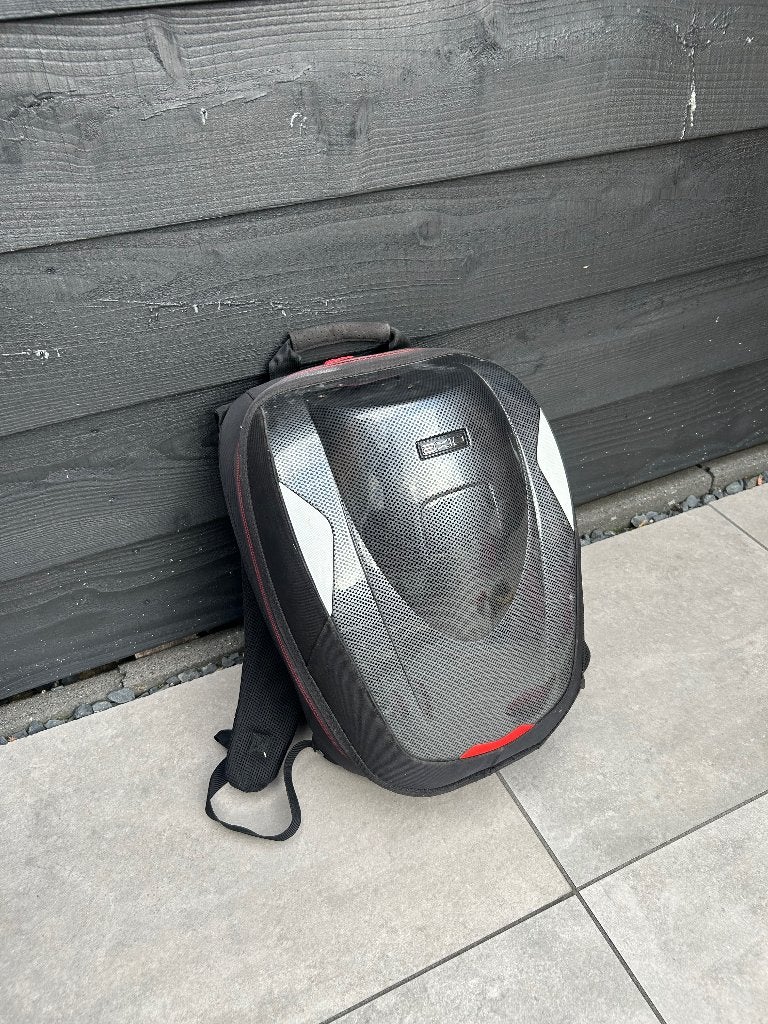 Motor rugtas, Motoren, Ophalen, Zo goed als nieuw