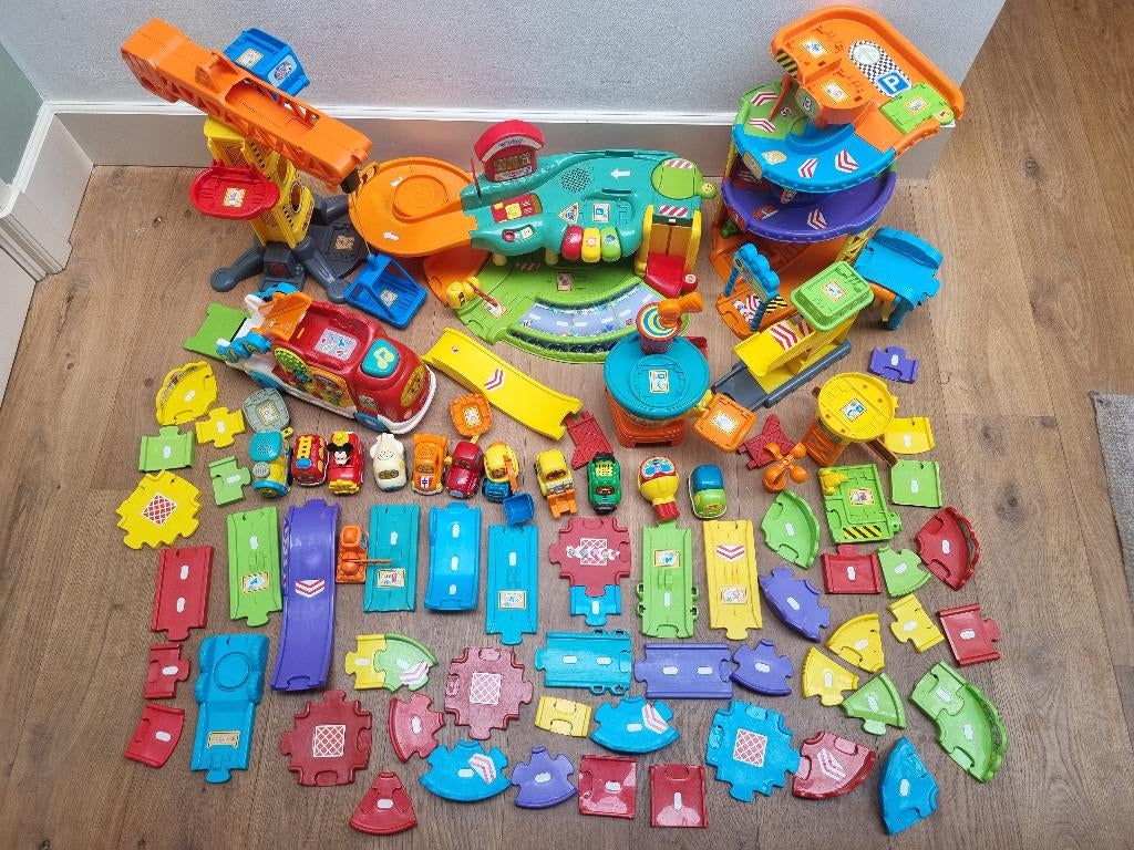 MEGA set ToetToet auto's, Ophalen, Gebruikt, 4 tot 6 jaar