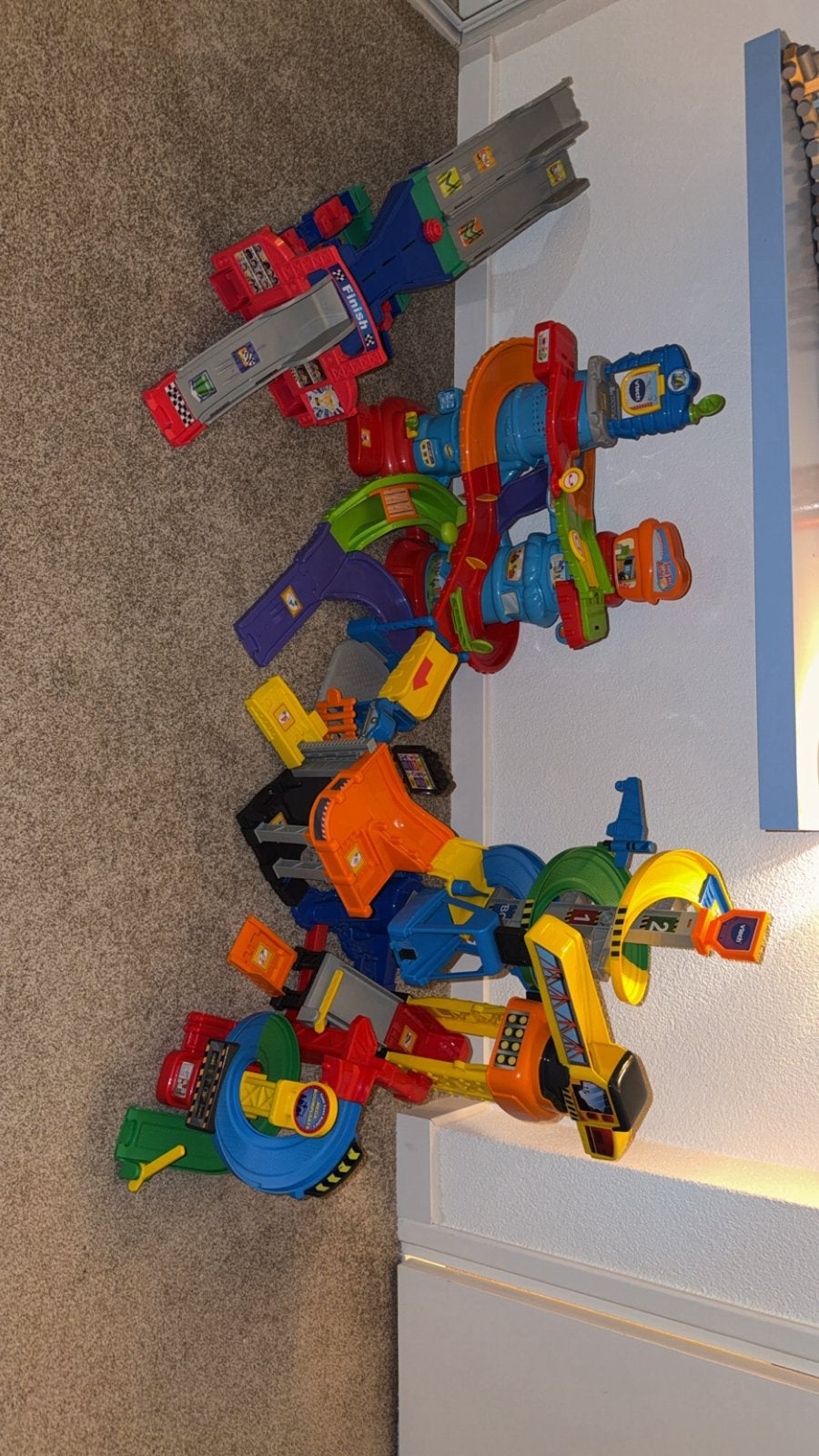 Grote collectie VTech Toet Toet Auto's en banen, Ophalen, Gebruikt, 6 maanden tot 2 jaar