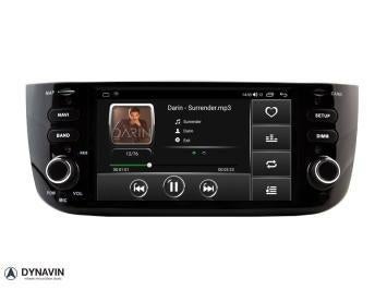 Fiat punto navigatie 2009-2015 android 15 apple carplay usb