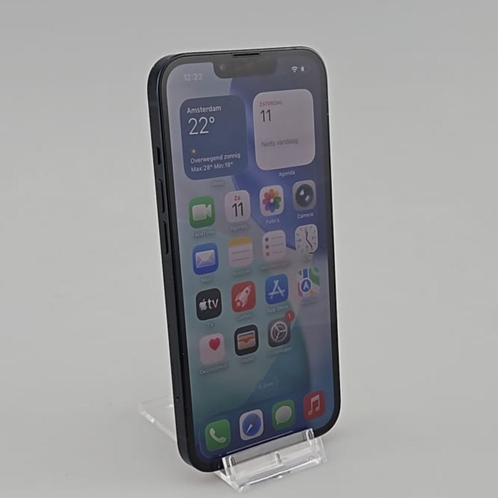 iPhone 13 128GB Midnight Bat:98% IOS 26.5.2, Apple, Gebruikt, Support@apple.com, One Apple Park Way
Cupertino, CA 95014
United States