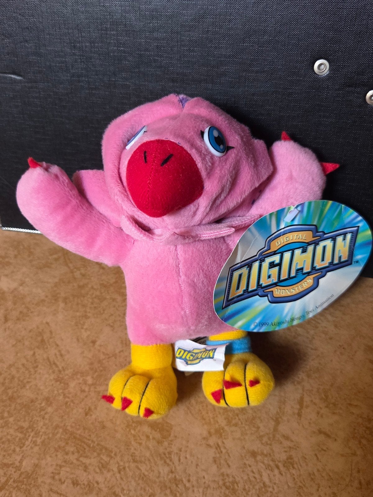 Digimon Biyomon knuffel met label, Overige merken, Overige karakters, Overige typen, Nieuw