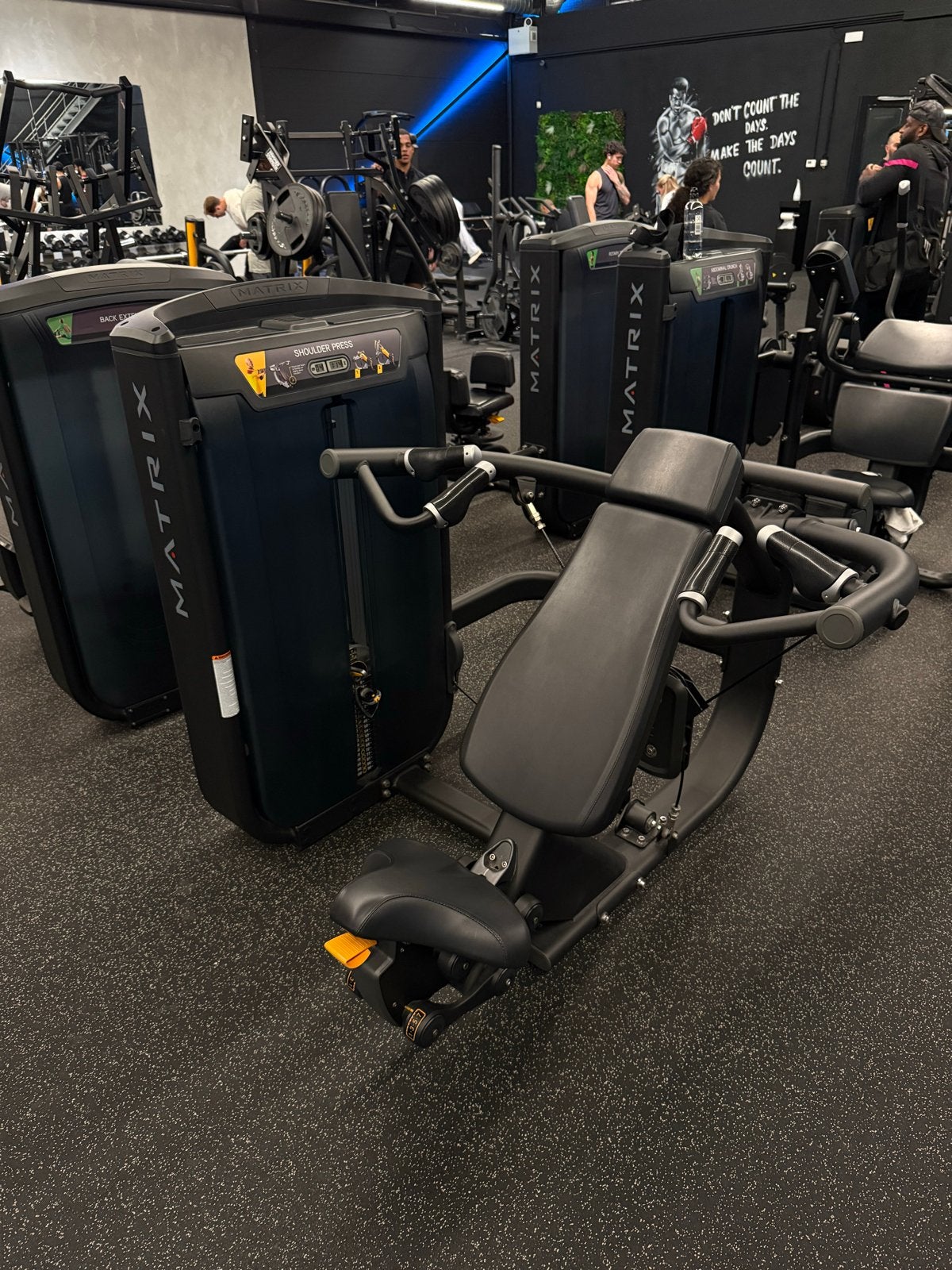 Matrix Shoulder Press - Zo goed als nieuw, Krachtstation, Armen, Ophalen of Verzenden, Zo goed als nieuw