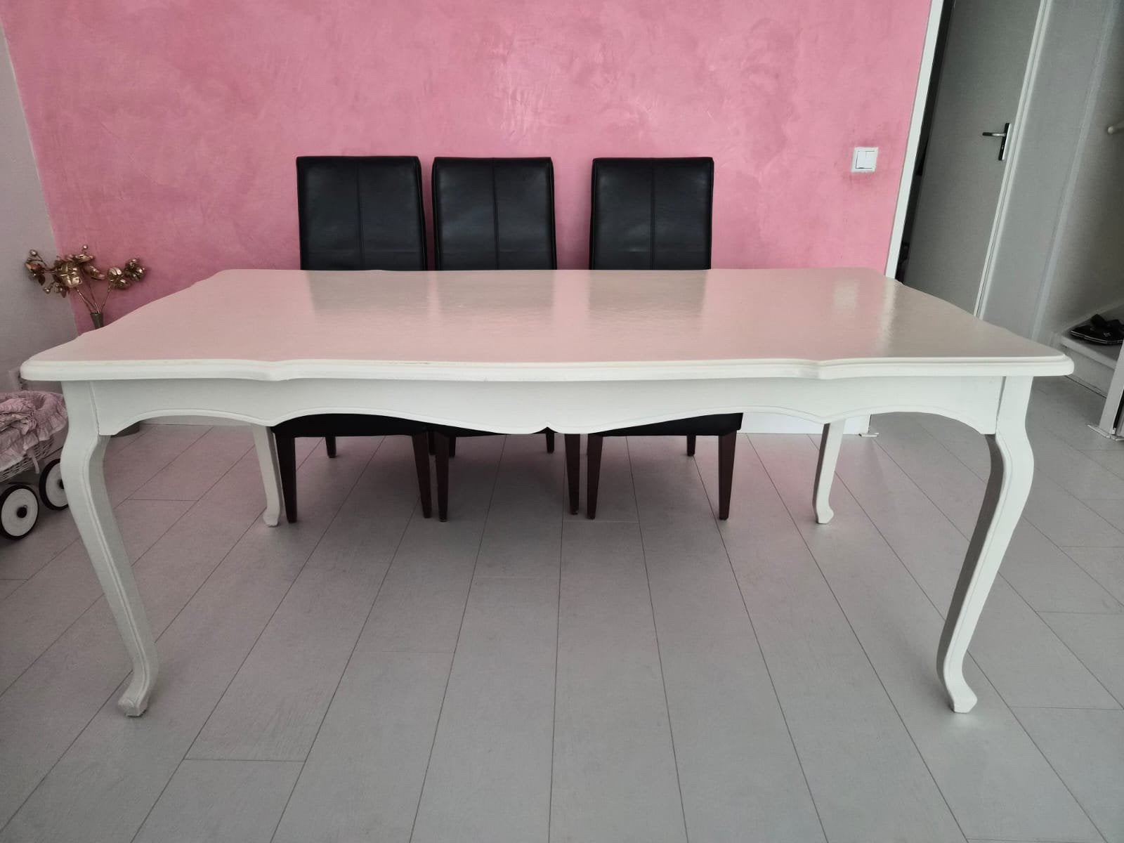 Eettafel, Ophalen, 200 cm of meer, 50 tot 100 cm, Zo goed als nieuw