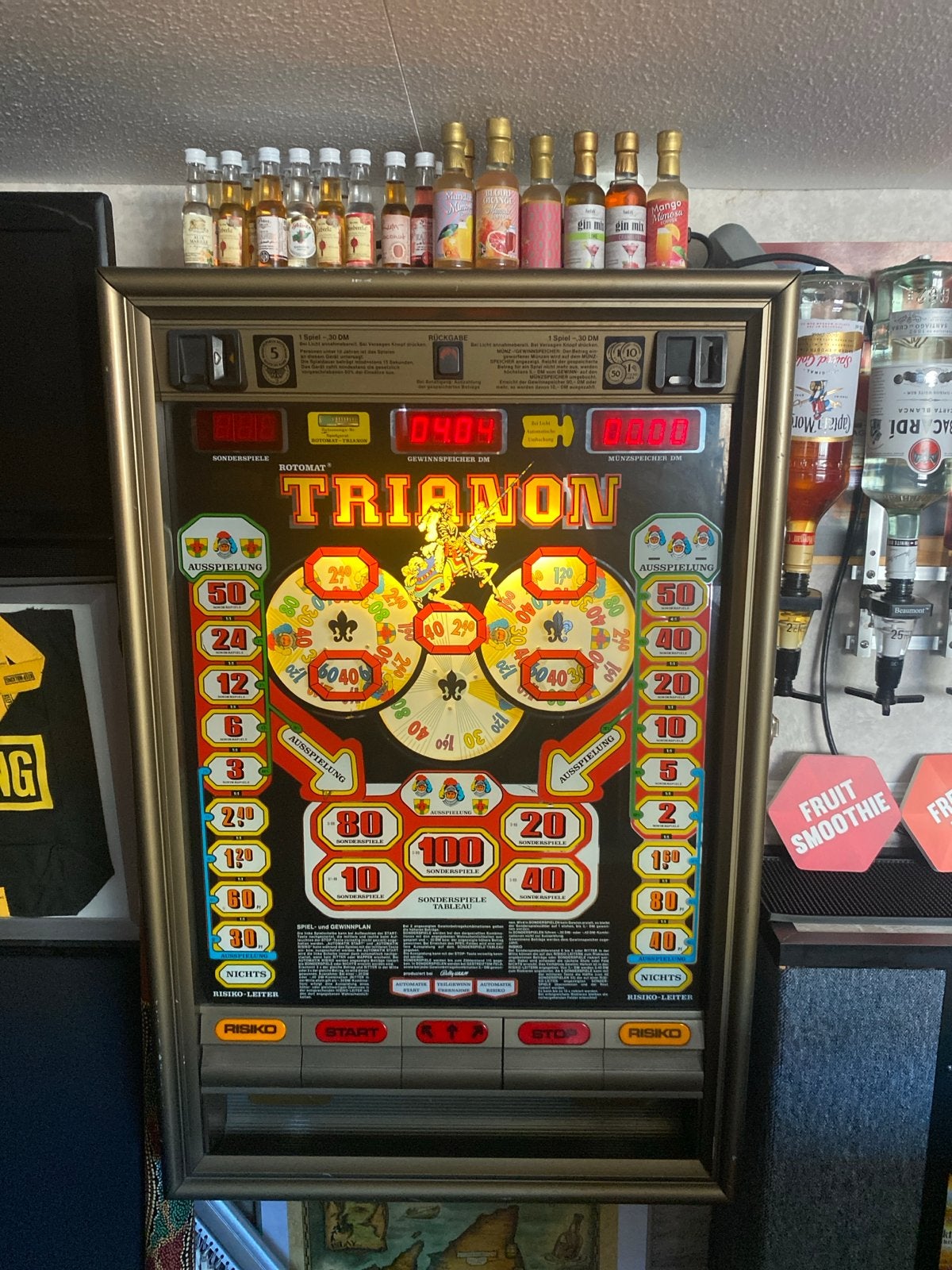 Rotomat Trianon gokkast - Vintage speelautomaat, Overige munten, Ophalen of Verzenden, Gebruikt