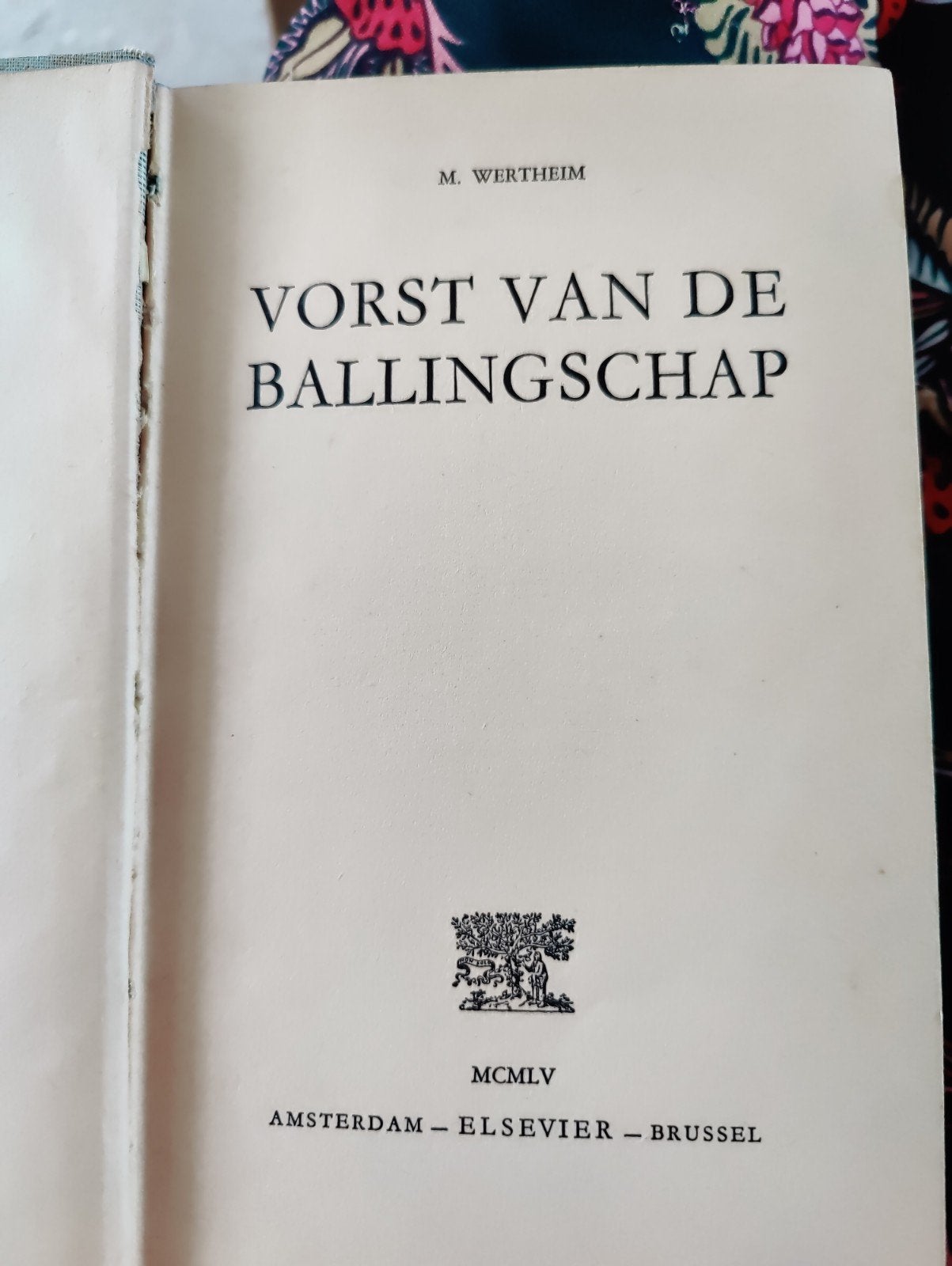 Vorst van de Ballingschap - M. Wertheim (1955), Boeken, Literatuur, Gelezen, Nederland, Ophalen of Verzenden