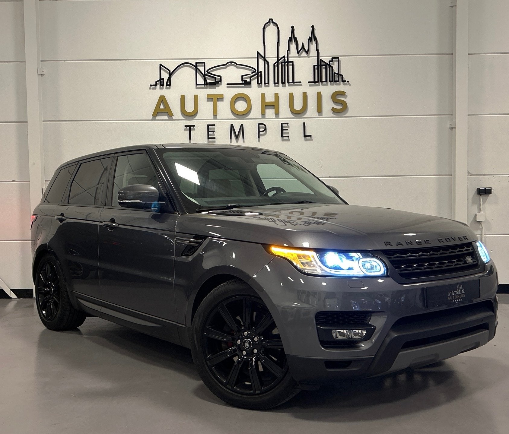 Land Rover Range Rover Sport 3.0 TDV6 Dynamic Luchtvering Le, Auto's, Land Rover, Automaat, Gebruikt, Beige, Bedrijf