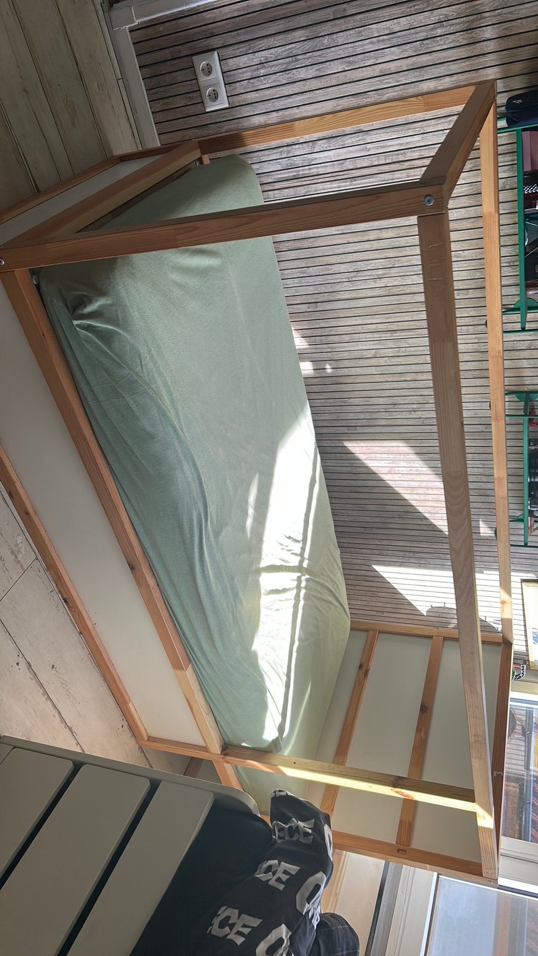 Ikea bed Kura 90x 200, Ophalen, Gebruikt