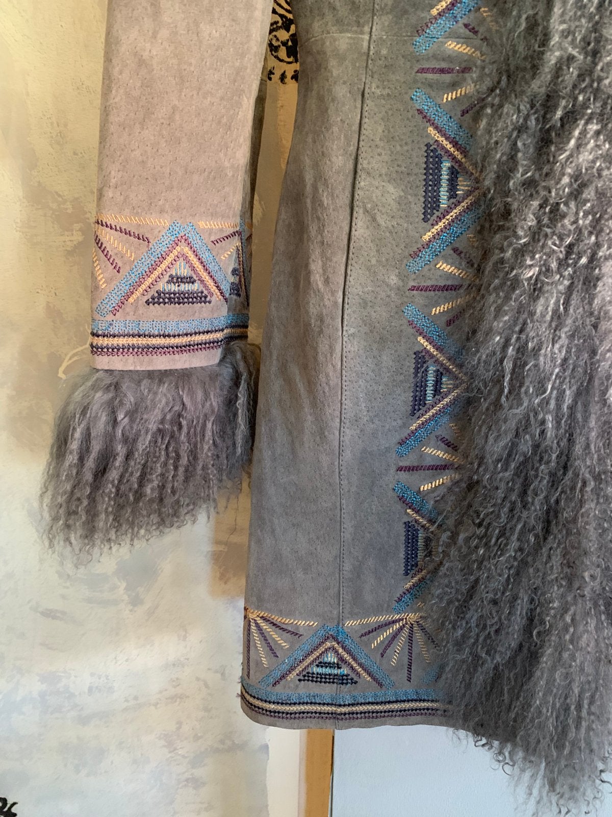 Pepe Jeans afghan coat S bohemian mongolian fur lammy coat, -, -, Nieuw, Ophalen of Verzenden