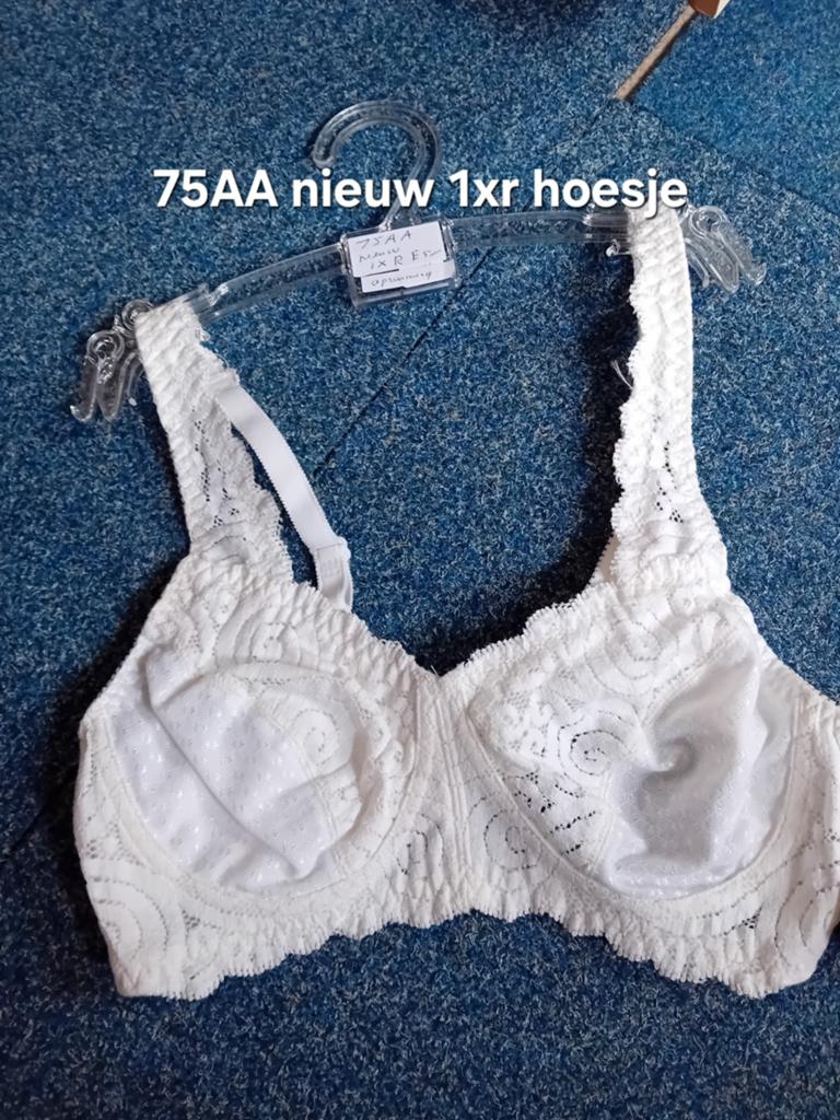Opruiming prothese bh 75AA ⁹, Kleding | Dames, Ondergoed en Lingerie, BH, Wit, Ophalen of Verzenden