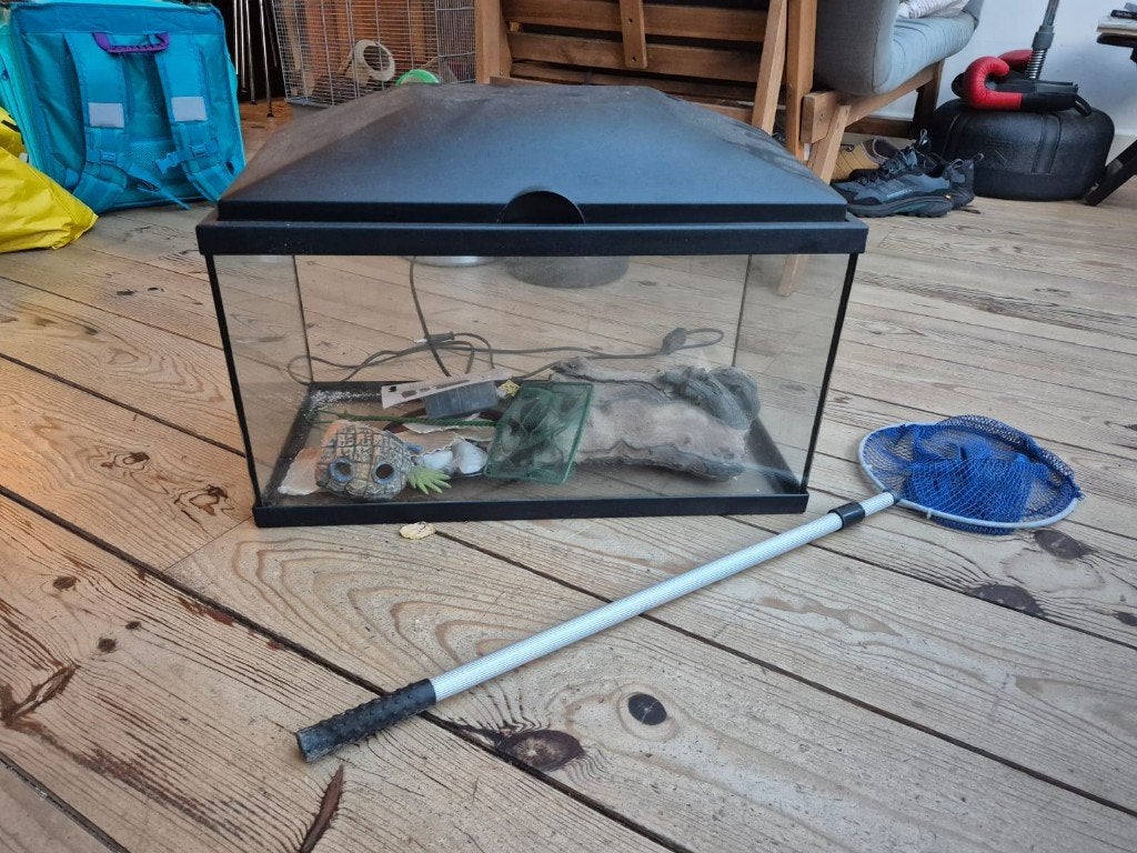 Aquarium met accesiores, Ophalen, Gebruikt, Leeg aquarium, Overige merken